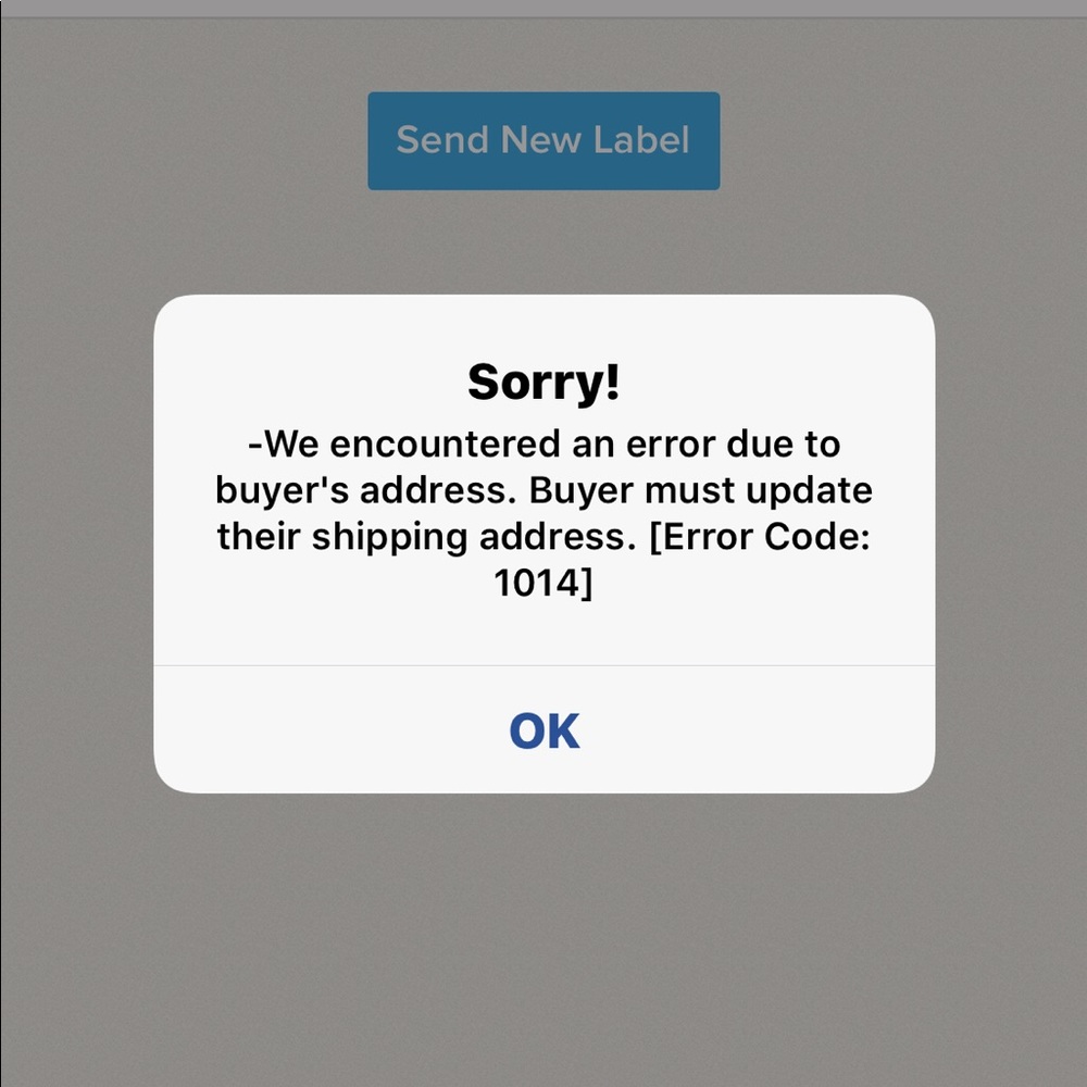 Please help me send this to my buyer Poshmark !!